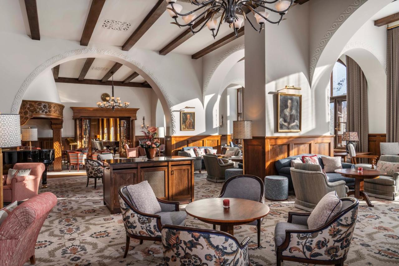 Hotel Suvretta House Sankt Moritz Esterno foto