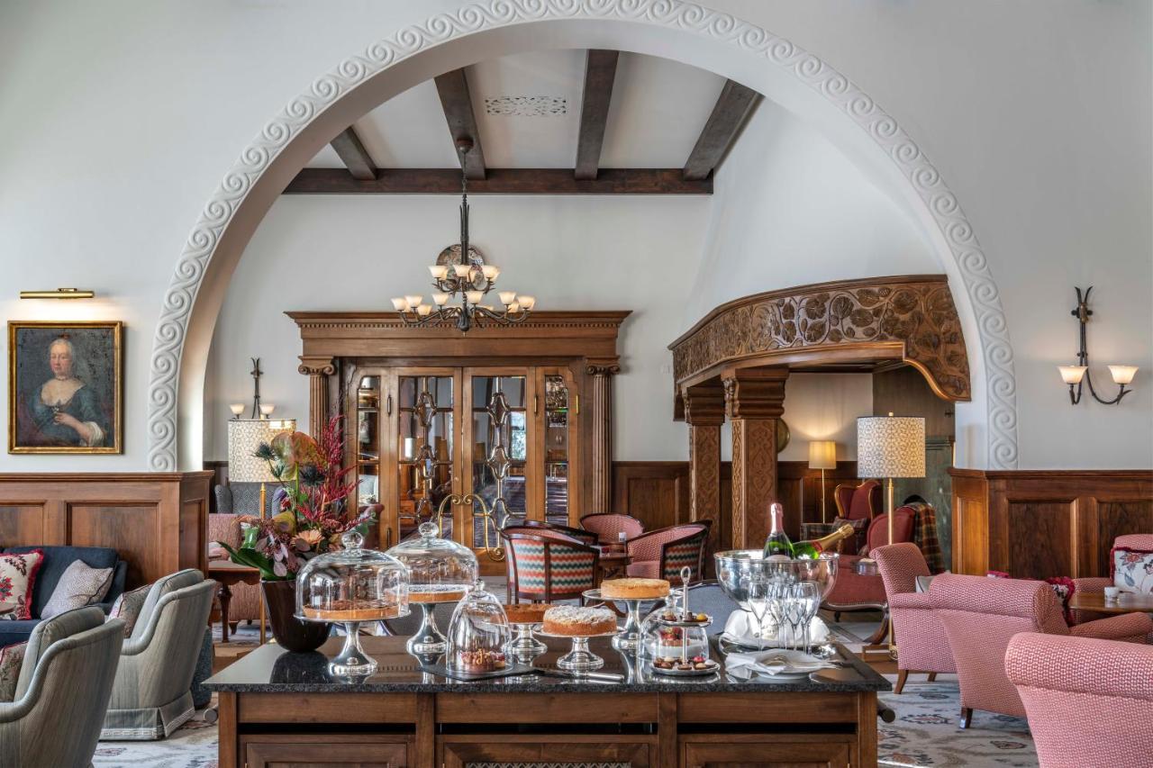 Hotel Suvretta House Sankt Moritz Esterno foto