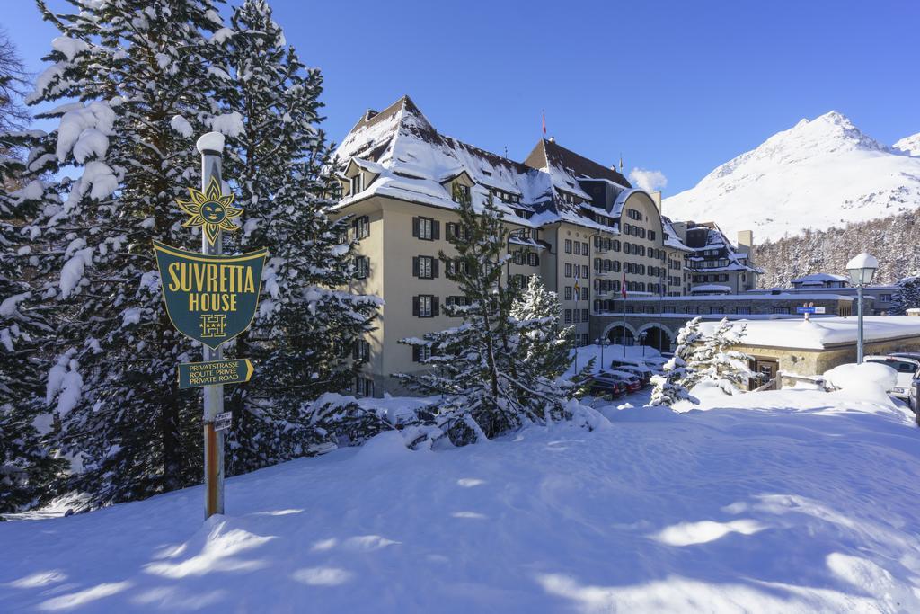 Hotel Suvretta House Sankt Moritz Esterno foto