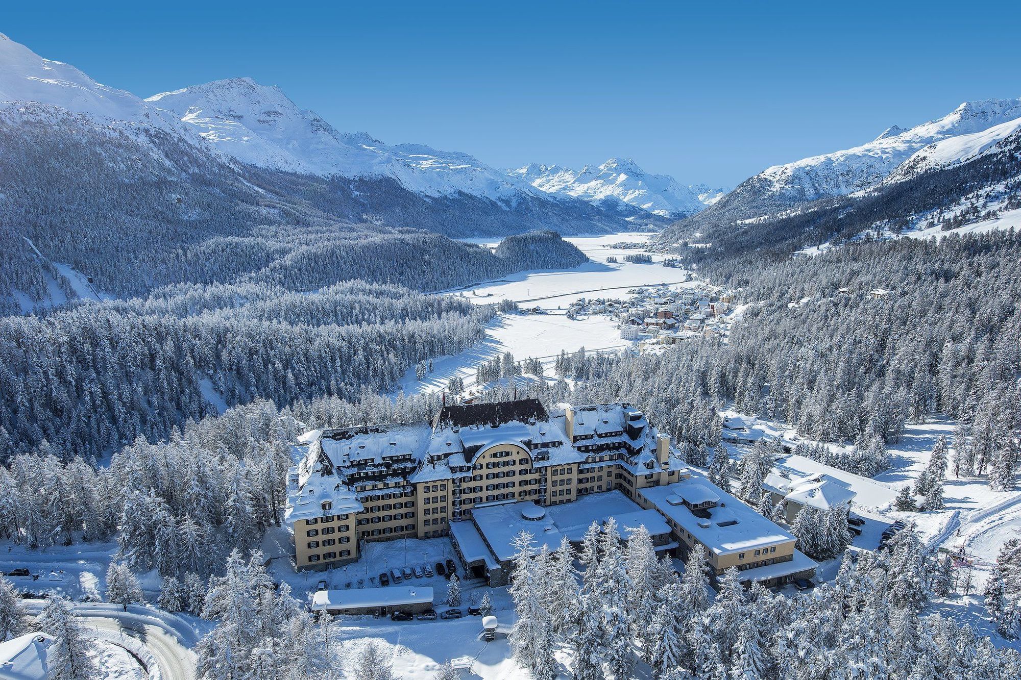 Hotel Suvretta House Sankt Moritz Esterno foto